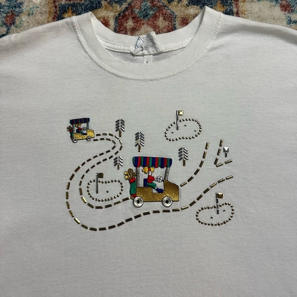 Vintage Golf Cart T-shirt Large - Picture 5 of 5